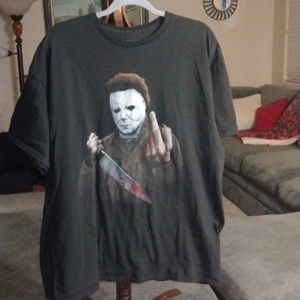 Halloween Jason Middle figure T-Shirt